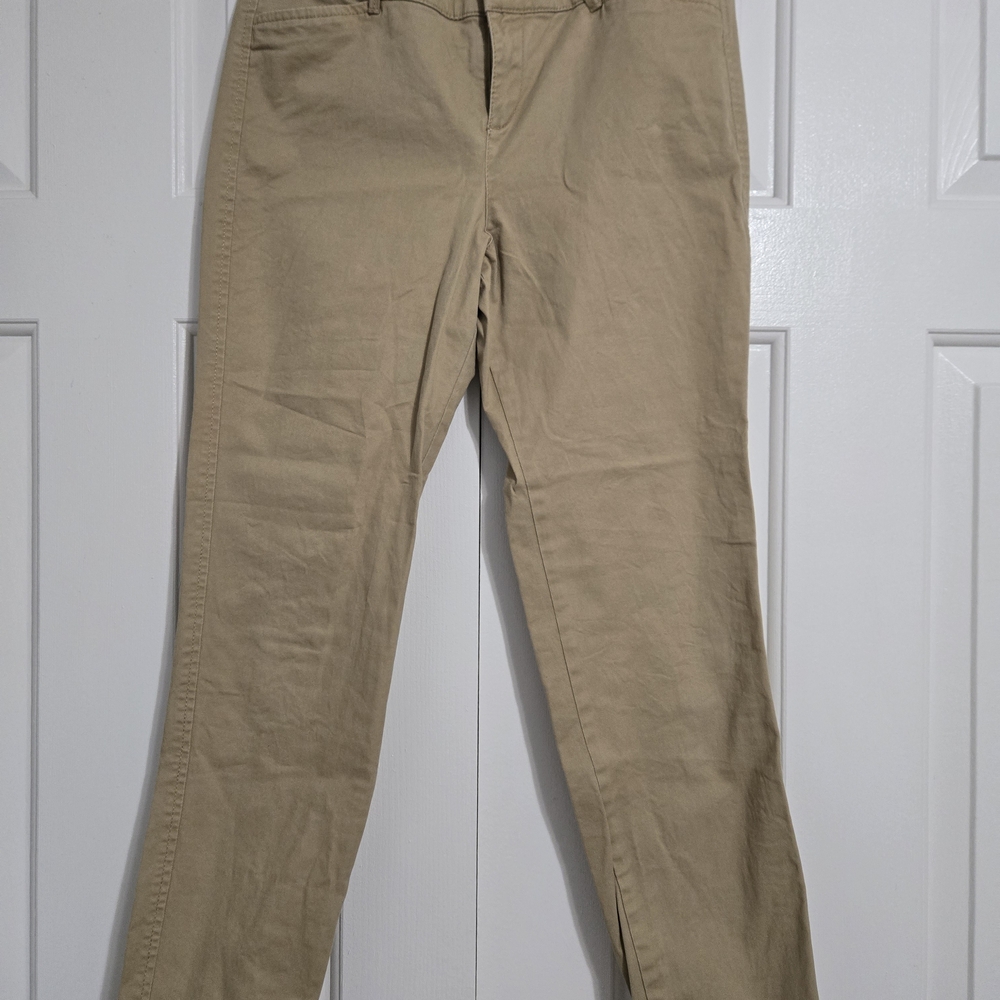 Old Navy Tan Straight Leg Pants